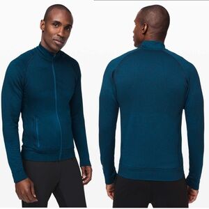 Lululemon Engineered Warmth Jacket Poseidon Blue Black